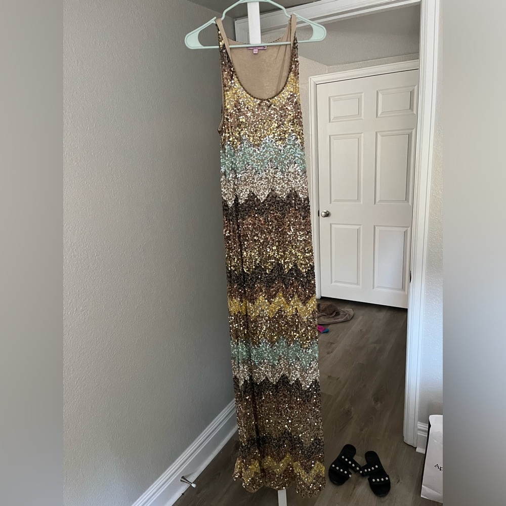 Size medium calypso sequin dress